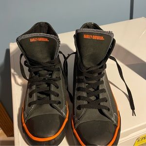 Harley Davidson high top sneakers size 12
